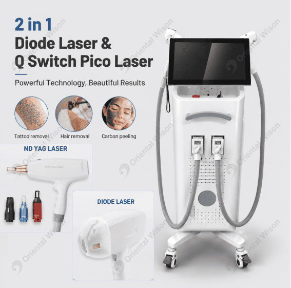 2 in 1 Diode Laser & Q Switch Pico Laser
