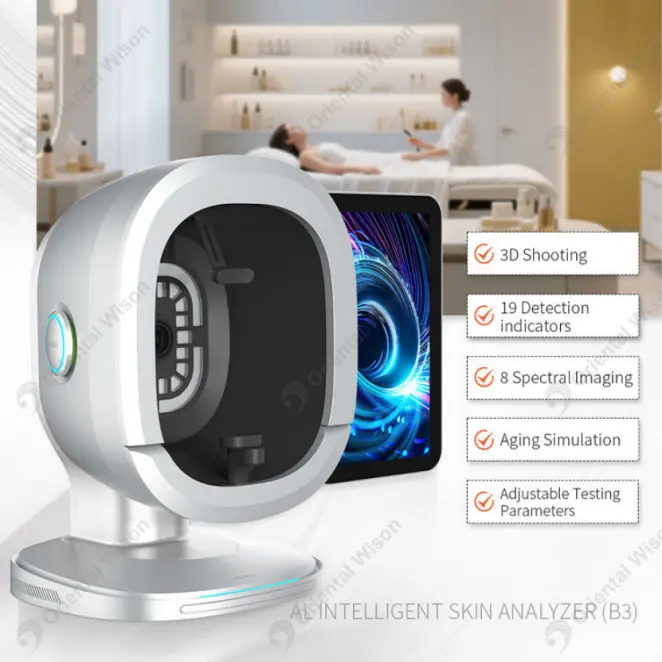 2 in 1 Professional Skin Analysis With Hair Scalp Detection