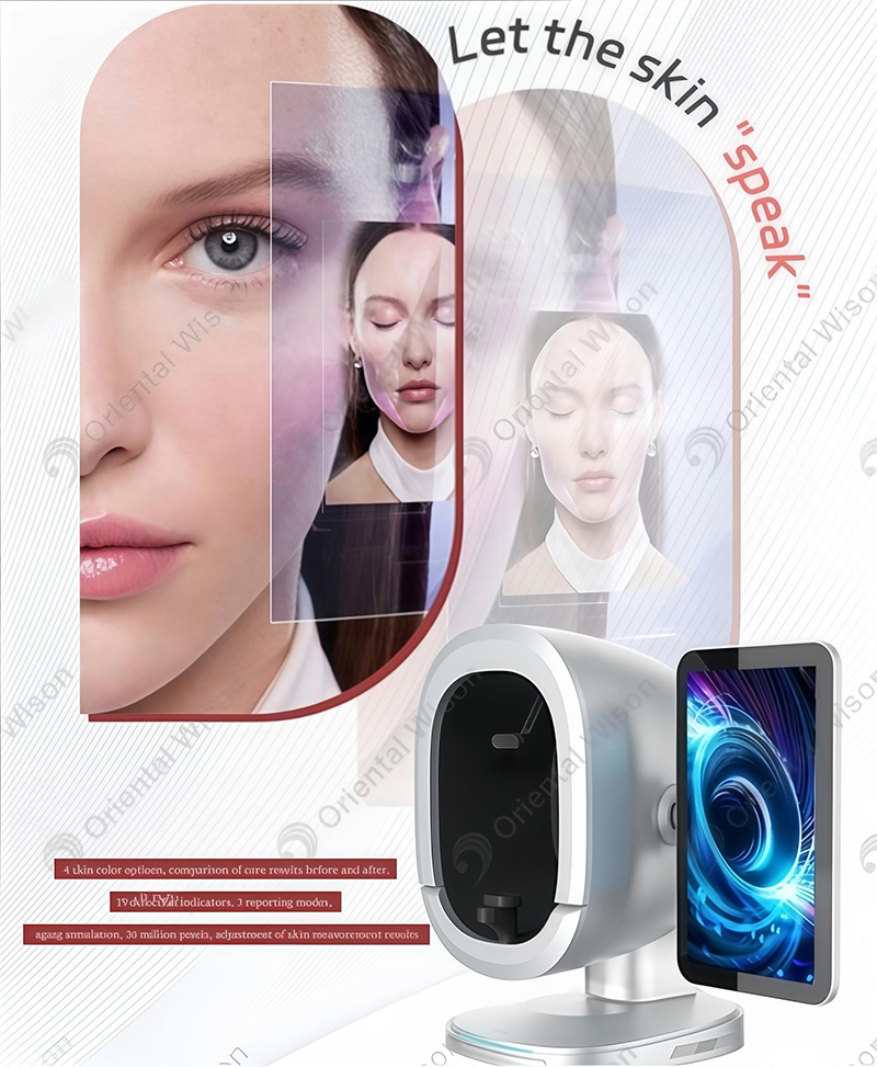 Discover How AI Skin Analyzer machine Analyzes Your Skin Condition in 2 Seconds!