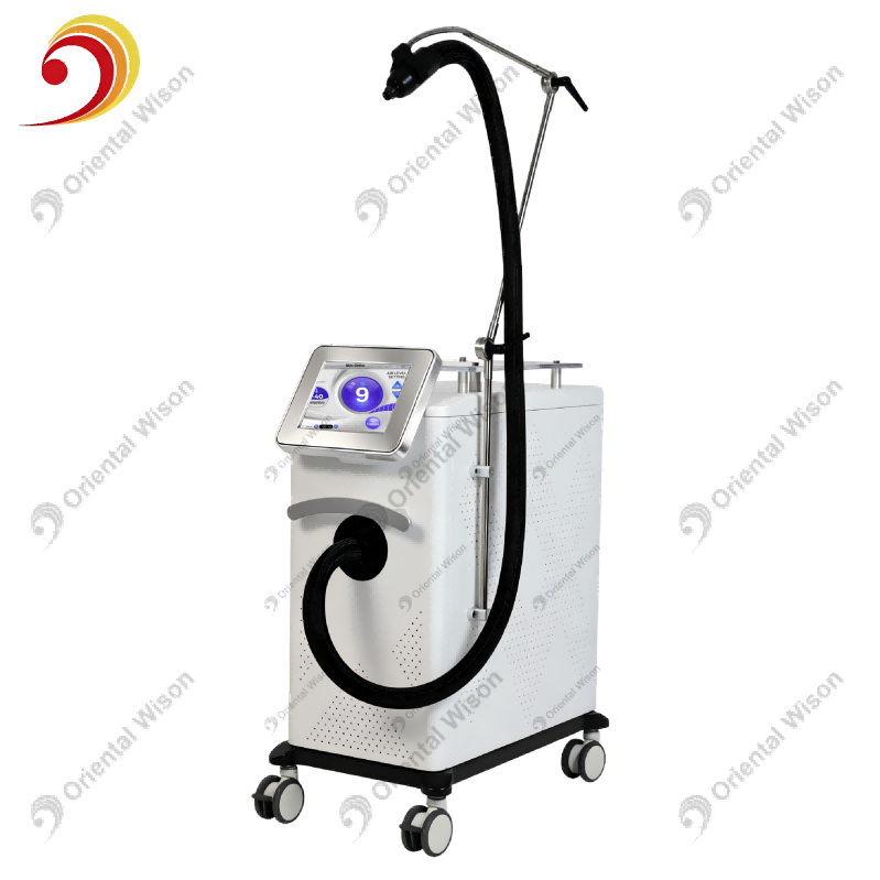 8 inch Screen Time Counting Cold Air Skin Cooling Beauty Machine