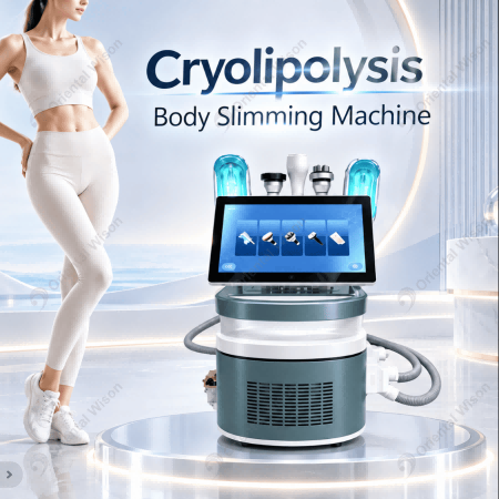 Portable Cryolipolysis Body Slimming Facial Lifting Machine