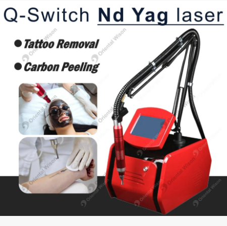 Portable Q Switch ND YAG Laser Skin Beauty Machine